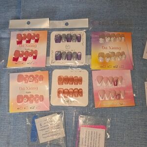 Handmade Press On Nails 6 Sets